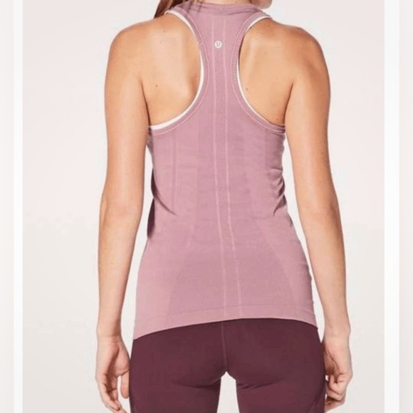 LULULEMON ATHLETICA Swiftly Tech Racerback Quicksand Mauve Size 4 - Picture 2 of 7